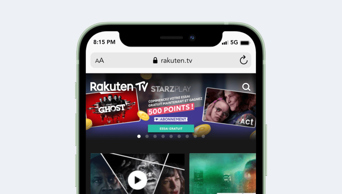 Apple iPhone 12 Mini, viewport CSS de 360 x 780 pixels, testável no simulador