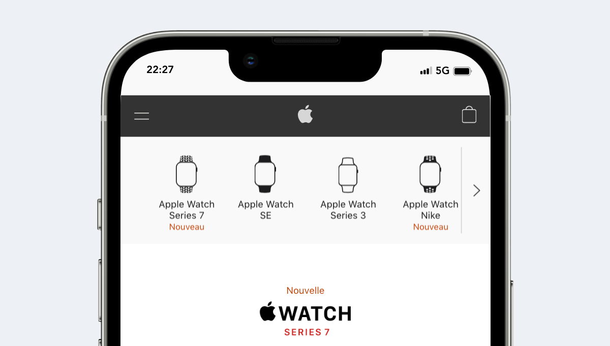 Apple iPhone 13 PRO MAX, viewport CSS de 428 x 926 pixels, testável no simulador