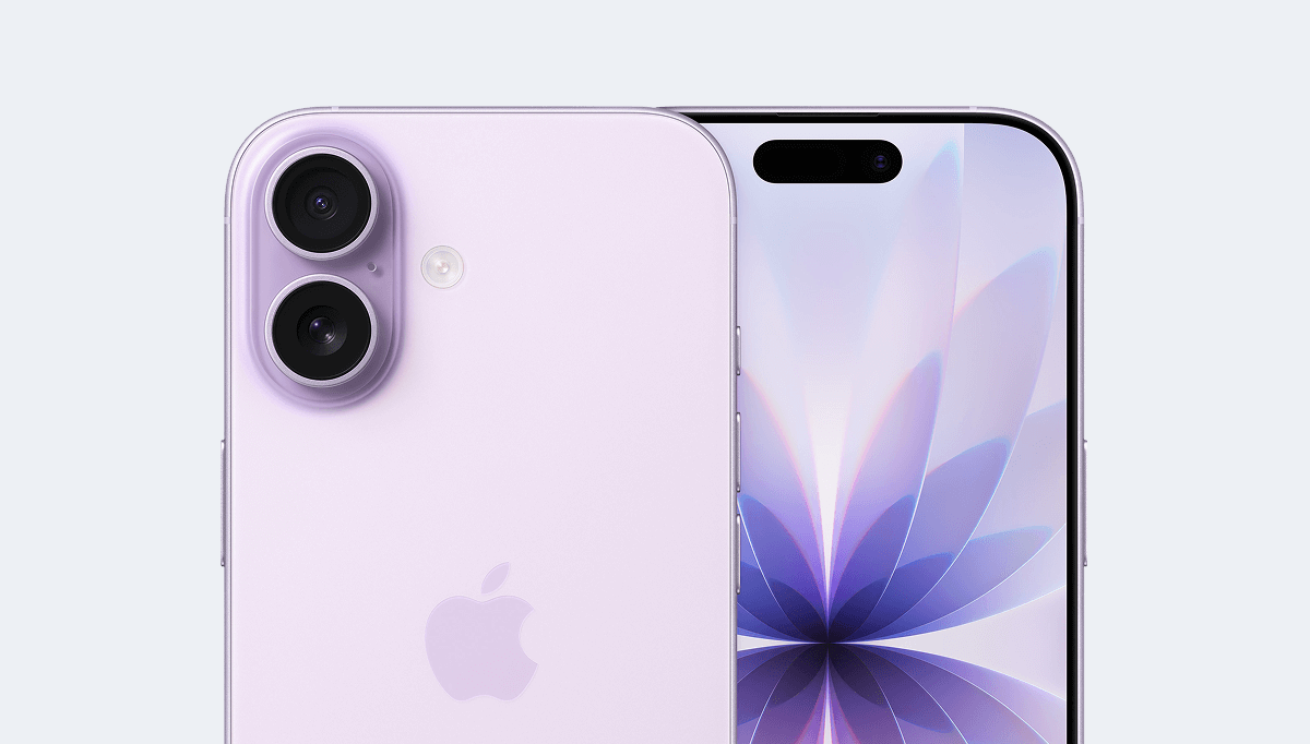 Apple iPhone 17 (2025), viewport CSS de 402 x 874 pixels