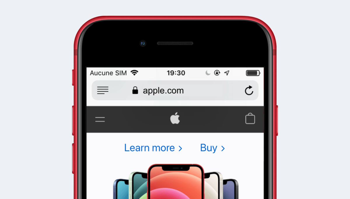 Apple iPhone SE, viewport CSS de 320 x 568 pixels, testável no simulador