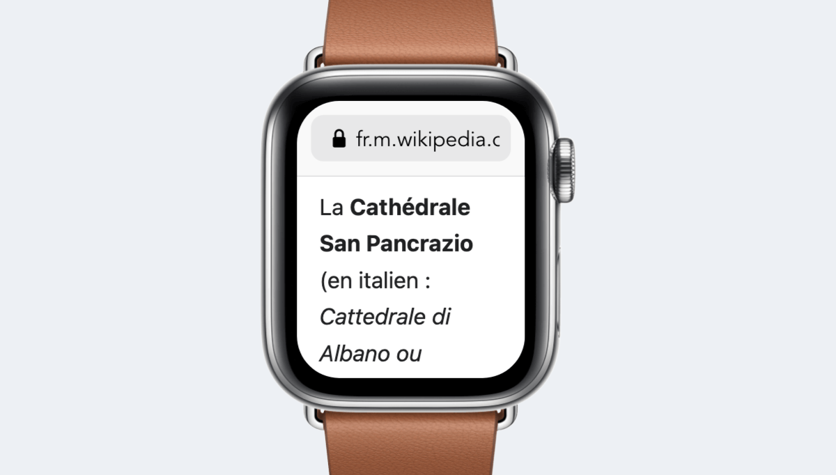 Apple Watch Series 6 (40mm), viewport CSS de 162 x 197 pixels, testável no simulador