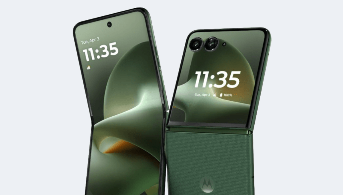 Motorola Razr 70 Ultra, viewport CSS de 412 x 1008 pixels
