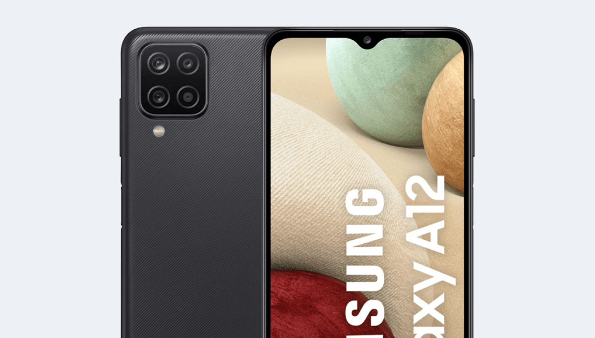 Samsung Galaxy A12, viewport CSS de 360 x 800 píxeles