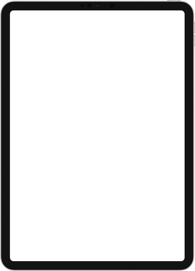 Apple iPad PRO 11" (3rd Gen), viewport CSS de 834 x 1194 pixels